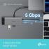 Tp-Link UH5020C USB Type-C 5 in 1 Hub, 4K HDMI, PD 100W, USB 3.0, Plug & Play, 5 Gbps SuperSpeed Data Transfer, Windows, Mac, Linux, iPadOS, iOS, Android, Chrome